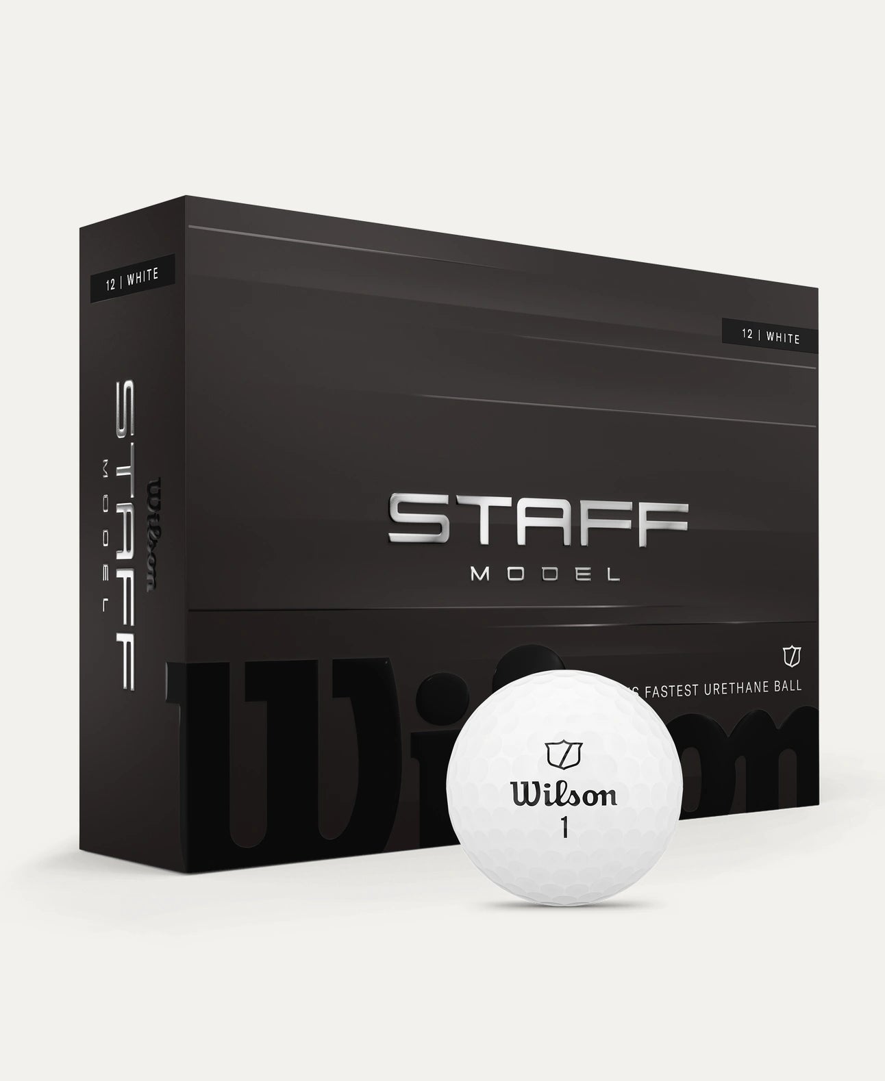 Wilson Staff Model Golf Balls (White or Yellow)