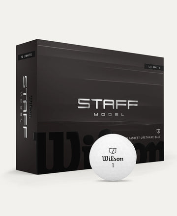 Wilson Staff Model Golf Balls (White or Yellow)