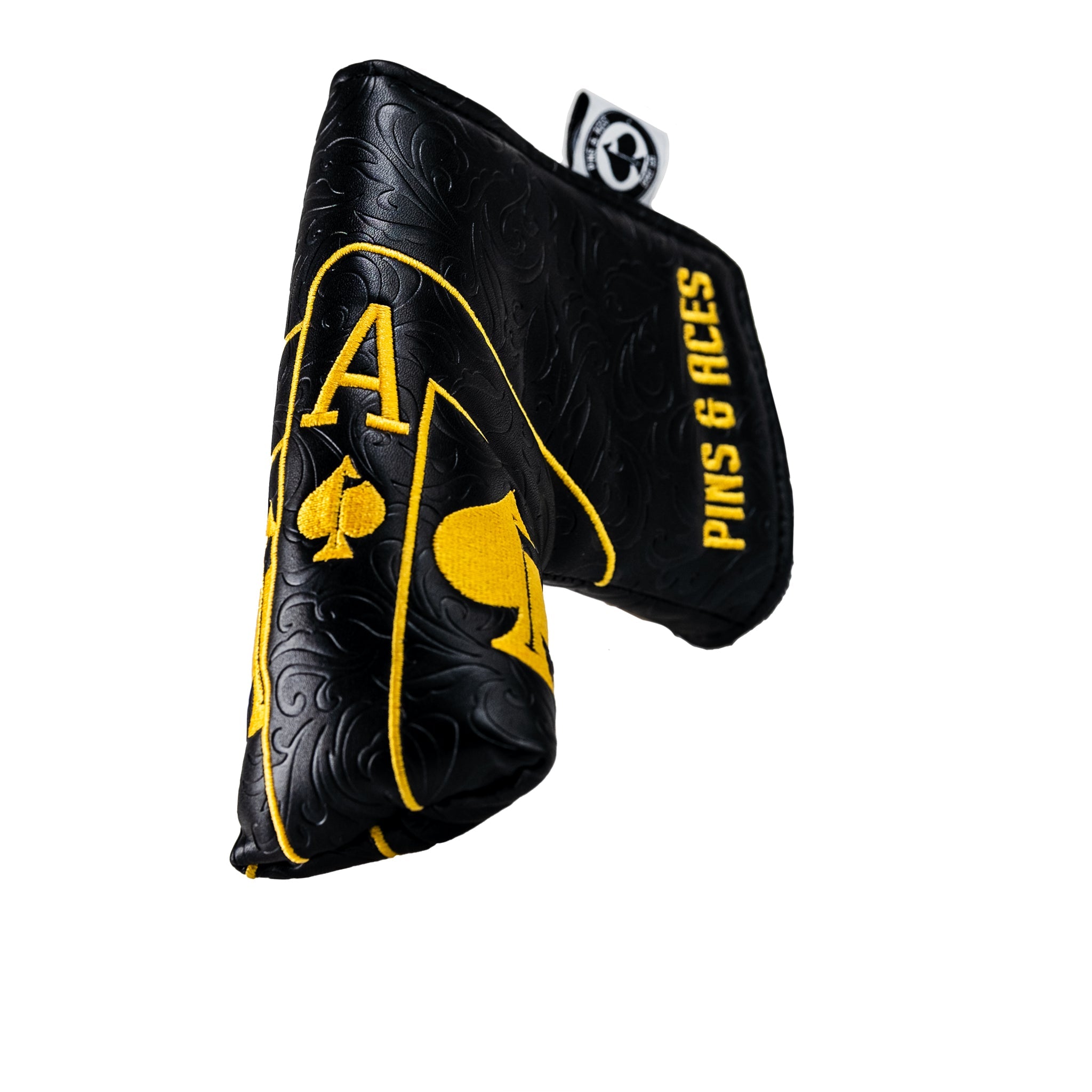 Black/Gold Ace of Spades - Blade Putter Cover