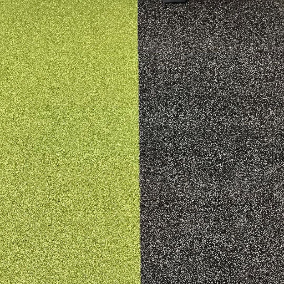 TIGS Bermuda Black Golf Turf indoor golf product, available from Grater Golf