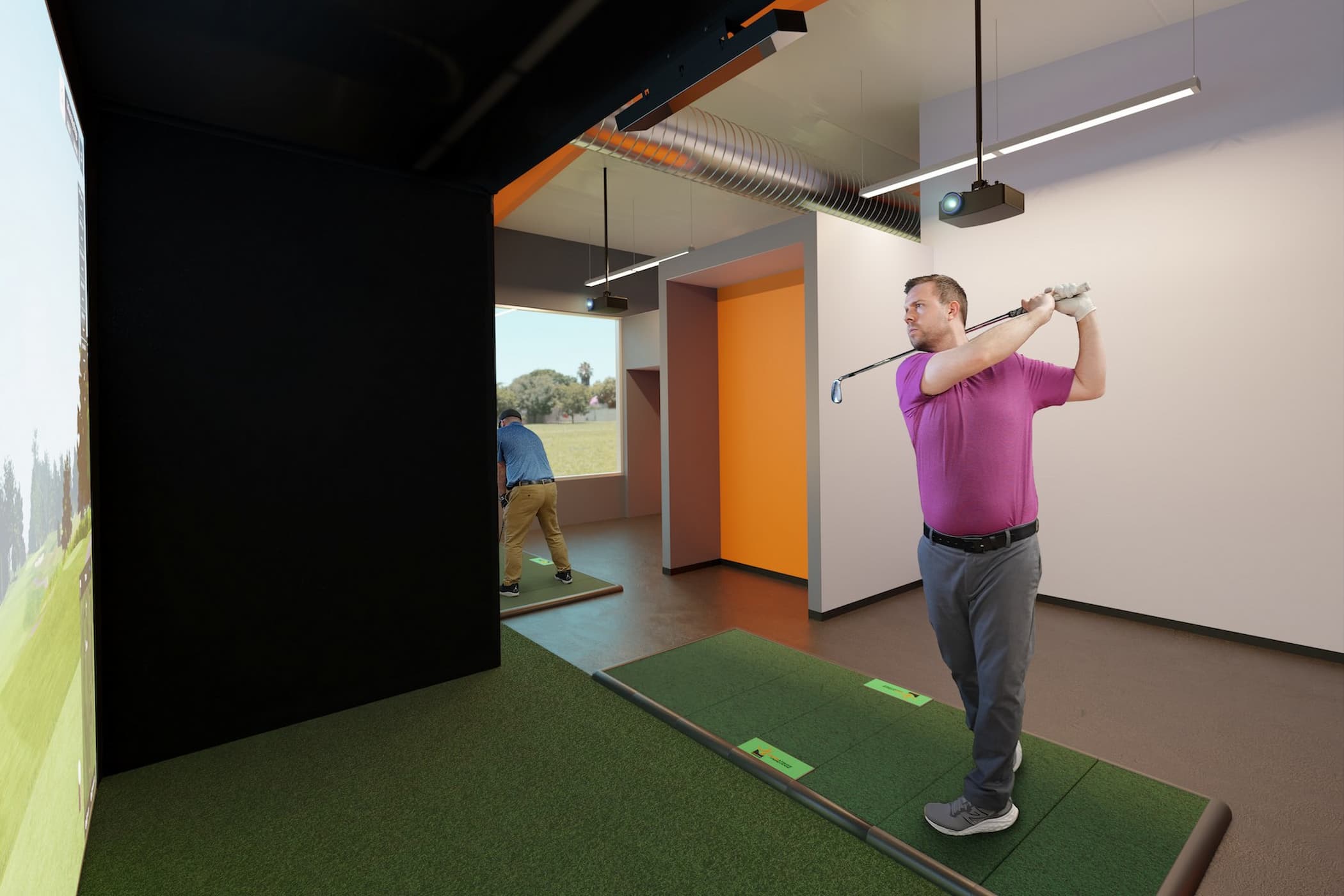 Carl's Place Golf Enclosure Safety Baffle - official Carl's Place product photo 3