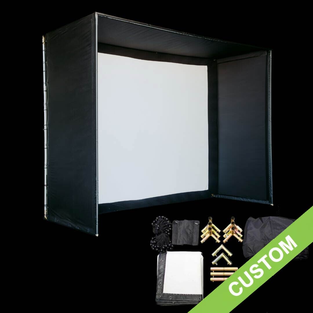SIG DIY Golf Simulator Enclosure - Pipes Not Included indoor golf product, available from Grater Golf