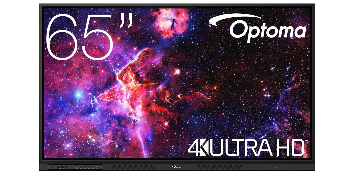 Optoma 3653RK Creative Touch 3 Series 65" touch screen display for golf simulators