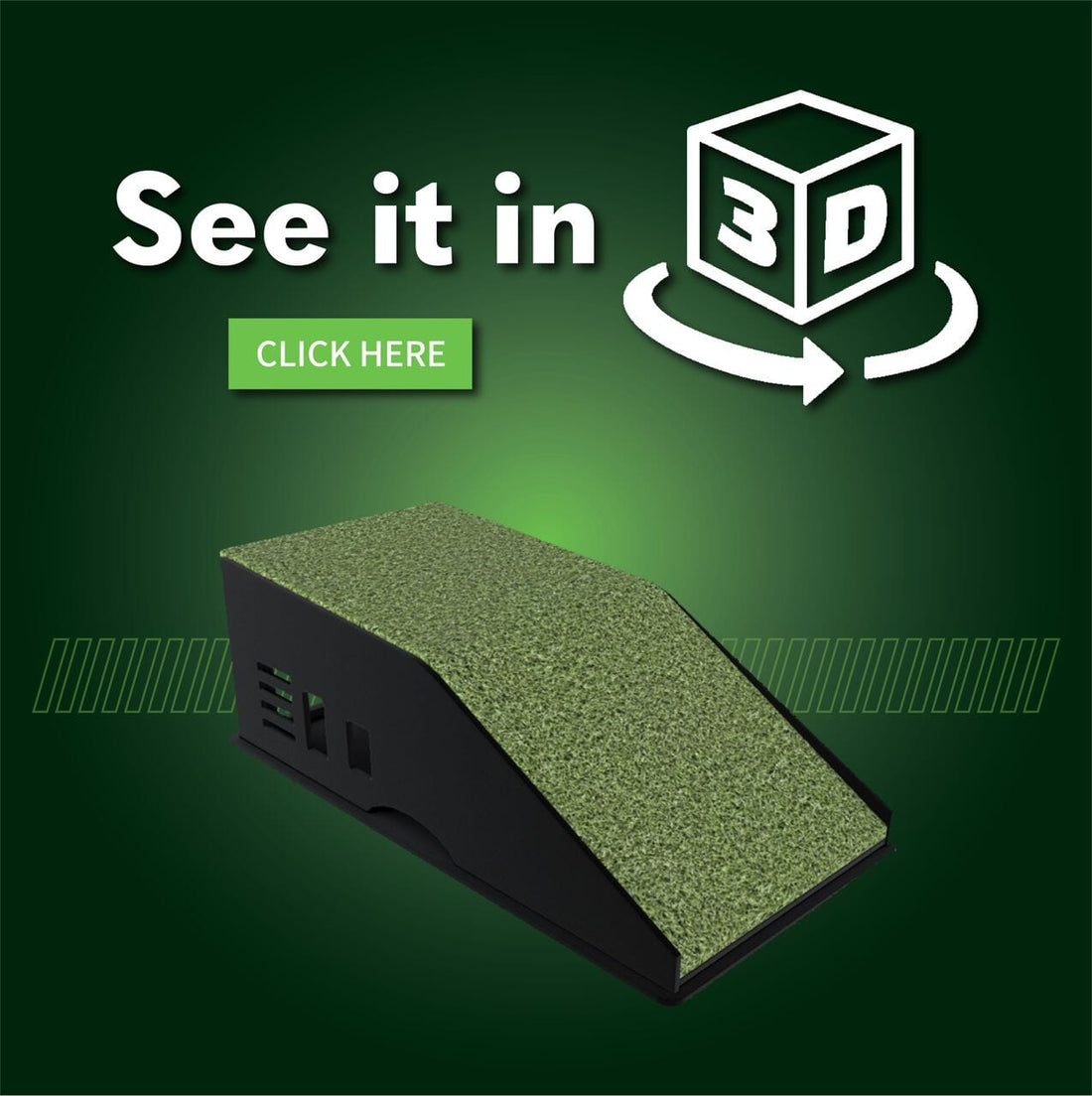 Golf Simulator Projector Floor Mount indoor golf product, available from Grater Golf
