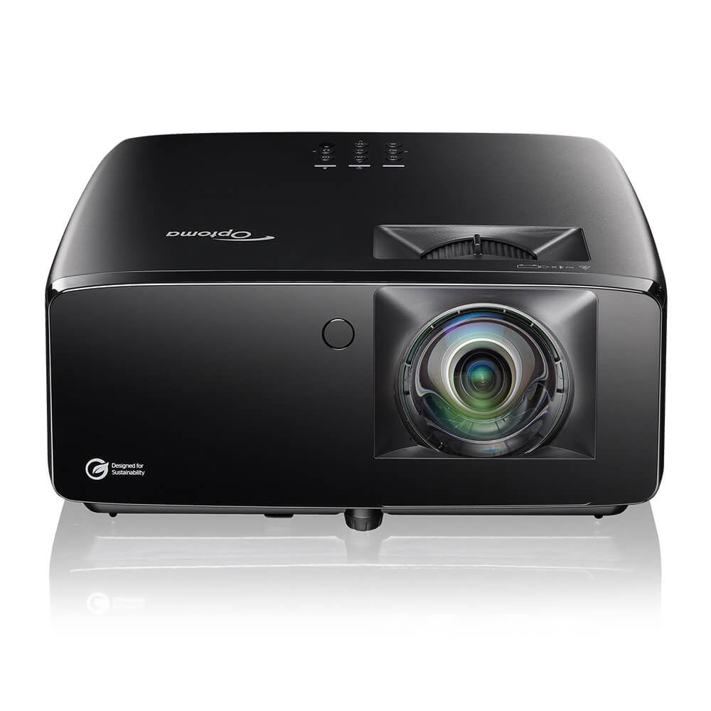 Optoma ZK431ST-B 4100 Lumen 4K UHD Short Throw Laser Golf Simulator Projector