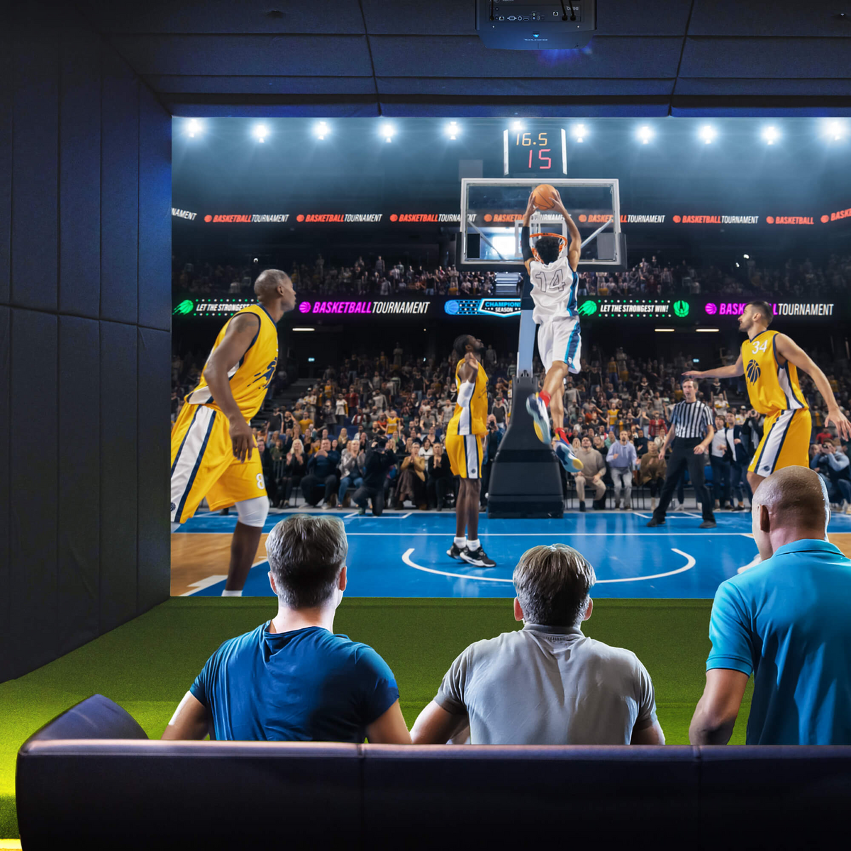 BenQ LK936ST 5100 Lumen 4K Short Throw Laser Golf Simulator Projector - view 10
