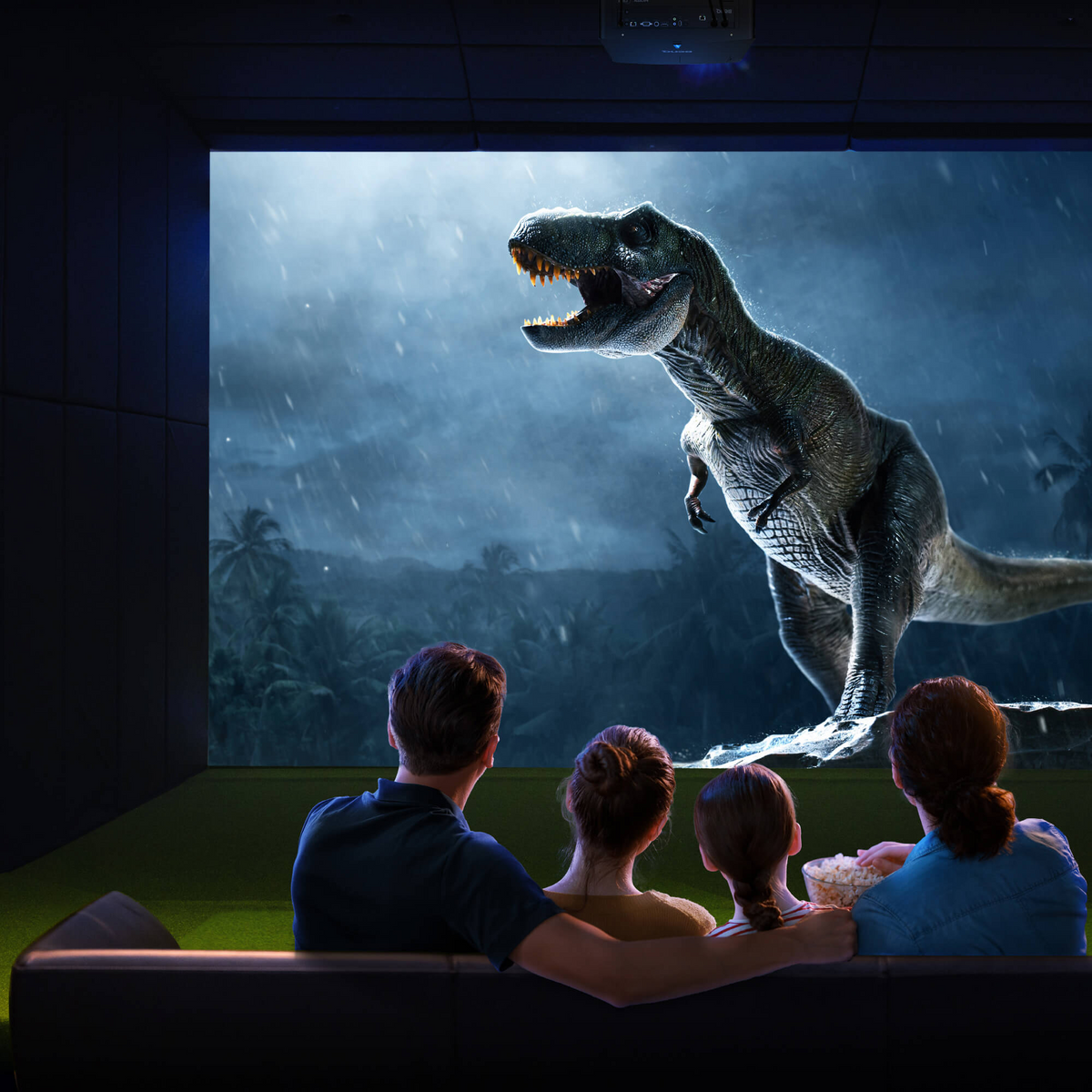 BenQ LK936ST 5100 Lumen 4K Short Throw Laser Golf Simulator Projector - view 9