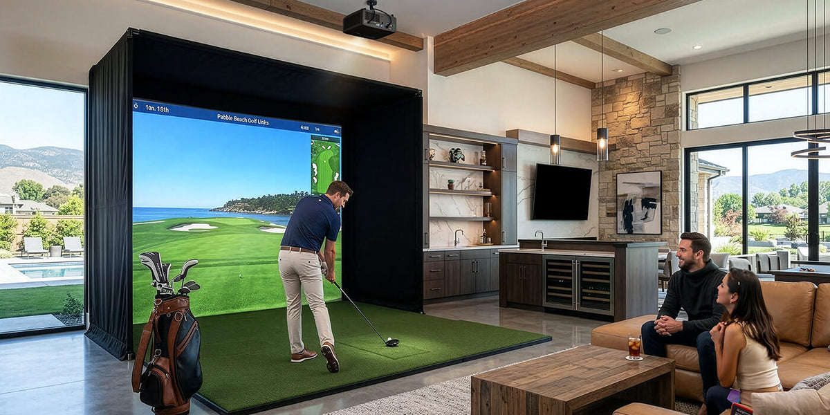 Optoma ZK431ST-B 4100 Lumen 4K UHD Short Throw Laser Golf Simulator Projector