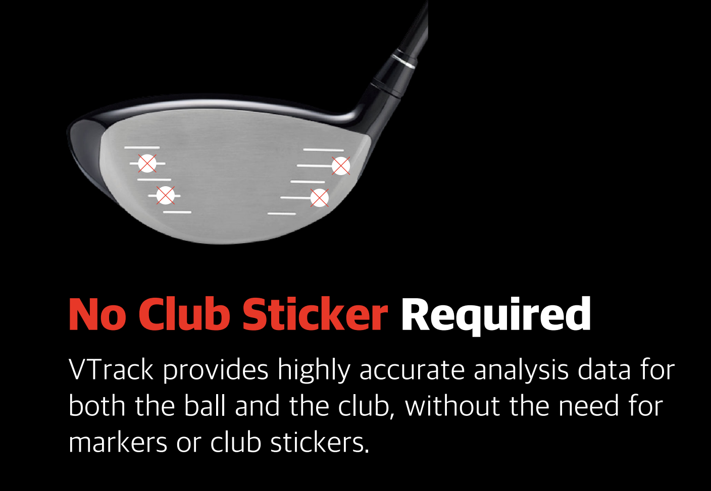 VTrack Overhead Golf Launch Monitor