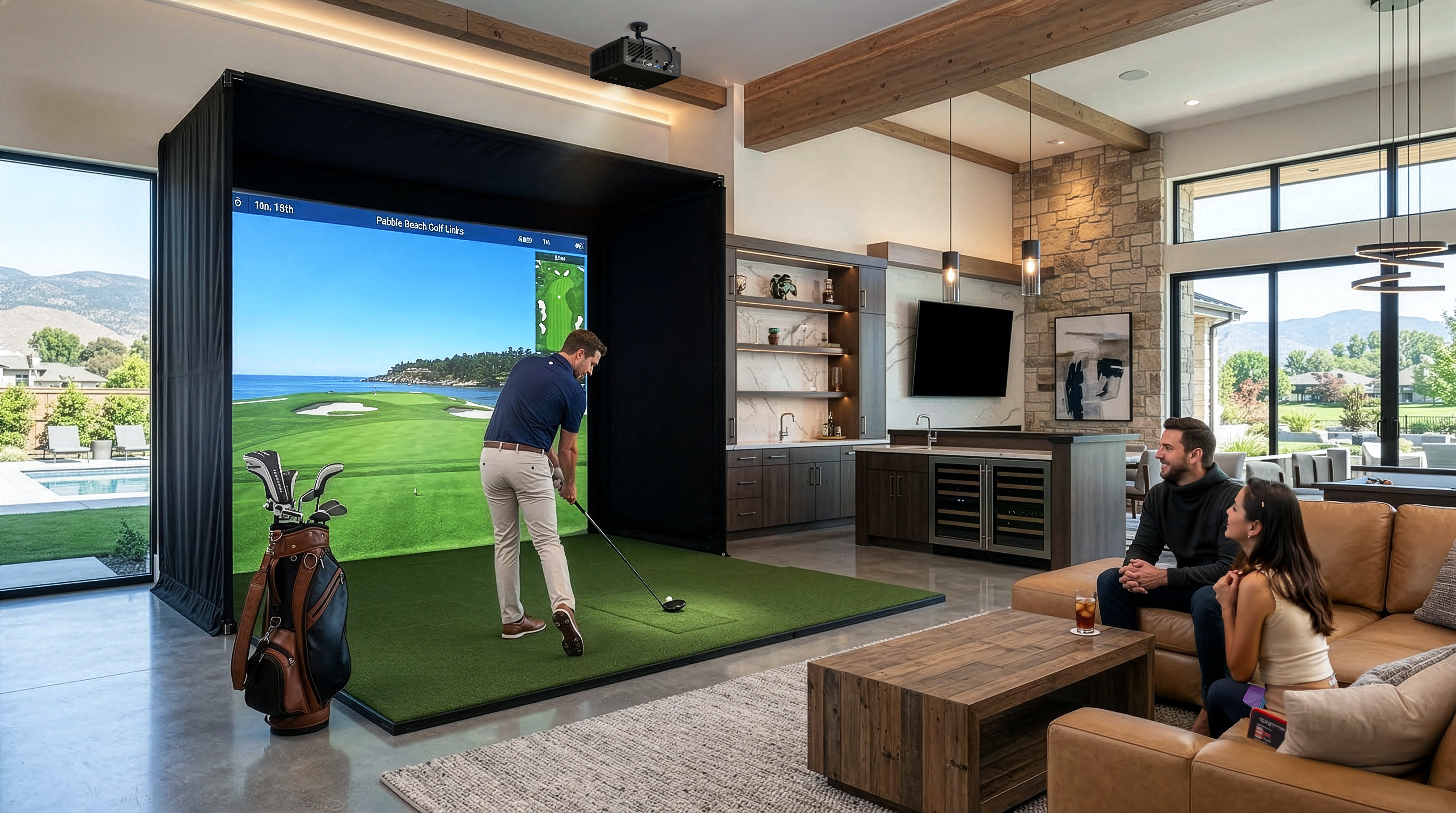 Optoma ZK521ST-B 5000 Lumen 4K UHD short throw laser projector