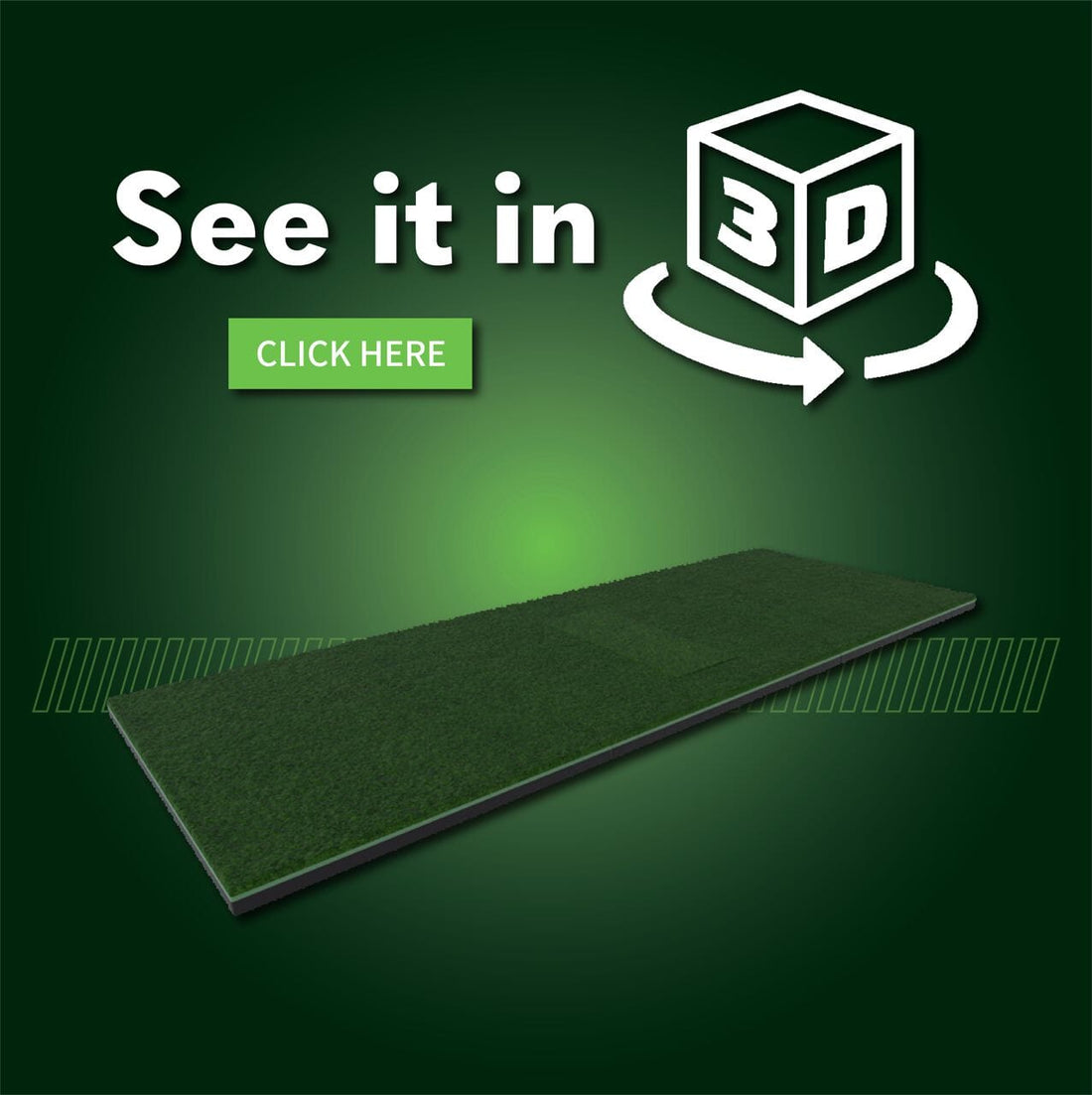 SIGPRO Softy Golf Mat indoor golf product, available from Grater Golf