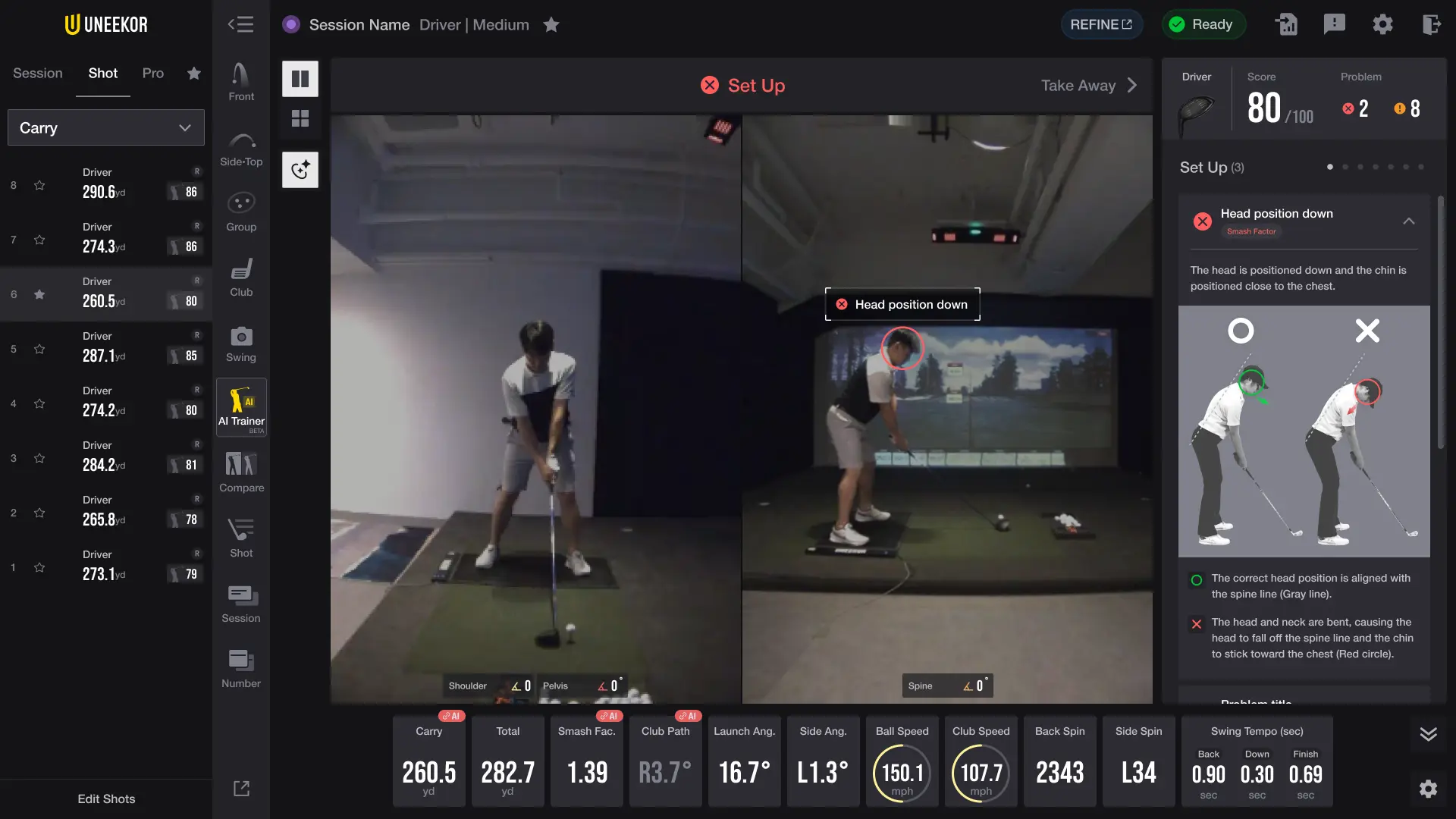 Uneekor Eye Mini Lite Launch Monitor