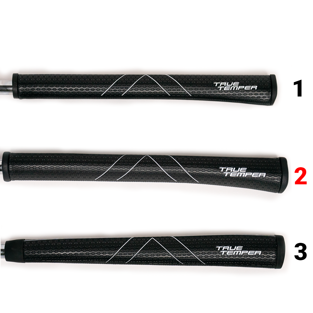 True Temper ICON #2 Midsize Pistol Putter Grip - side view